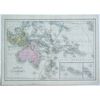 L'Océanie 1861 Atlas Delamarche