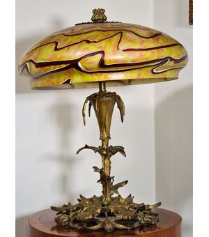 122) Lampada Art Nouveau