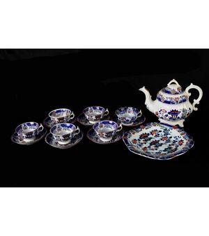 Servizio da tè in porcellana composto da 16 pezzi