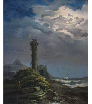 XIX secolo, Paesaggio al chiaro di luna
