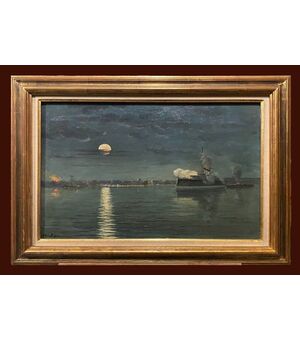 Scuola francese (inizio XX secolo) - Il bombardamento