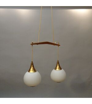 LAMPADARIO STILNOVO ANNI 50