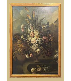 Scuola francese (inizio XX secolo) - Magnifico bouquet classico