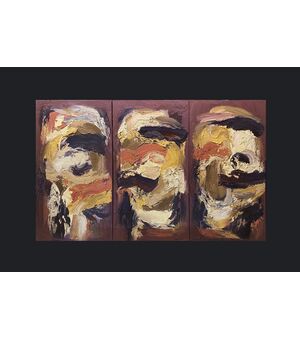 Cristina Penadès (1961) - Trittico espressionista monumentale
