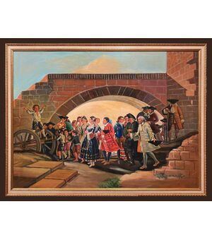 Scuola spagnola (metà del XX secolo) - Matrimonio, dopo Goya