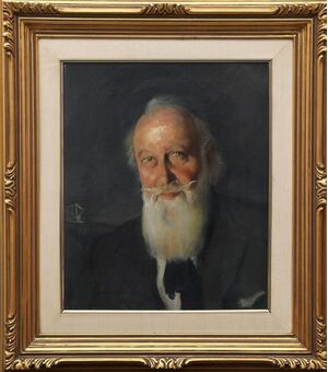 Guido Caprotti (1887-1966) - Autoritratto di vecchiaia