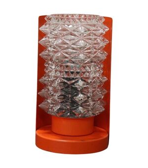 Lampada da tavolo design italiano in vetro e metallo anni '50 PREZZO TRATTABILE