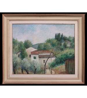Silvio Pucci (Pistoia 1892 – Firenze 1961) - Paesaggio