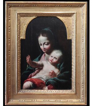 Pittore Veneto del '600 - Madonna con Bambino