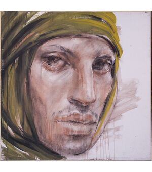 Quadro a tempera su tela GINO BALENA