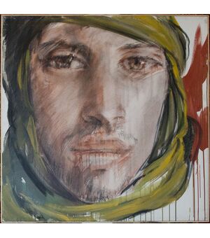 Quadro a tempera su tela GINO BALENA