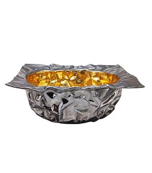 1990s Stunning Sculpture Centerpiece by FOS for Saint Ambroeus (Milano) in Faenza Ceramic. Made in Italy
