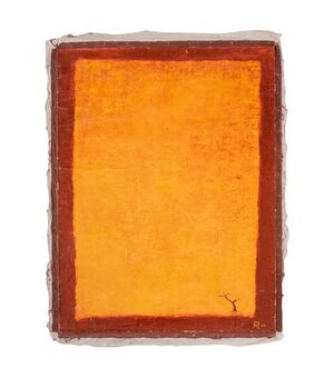 Dipinto astratto Tunisia - O/8337 -