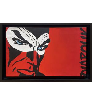 "Diabolik" - Acrilico su tela 