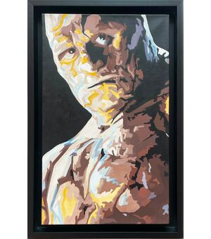 "La Cosa" (fantastici 4, Marvel) - Acrilico su tela