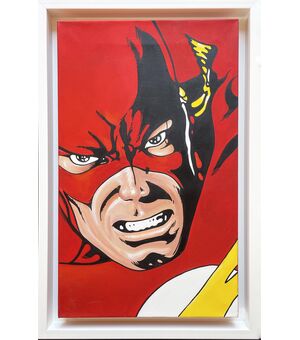 "The Flash" - Acrilico su tela