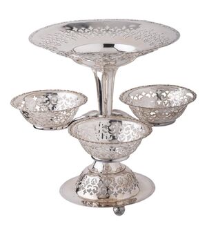 Epergne inglese in silver plate - O/6833 -