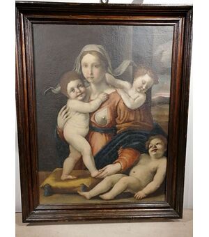 Allegoria della carità - Toscana XVI secolo - Olio su tela