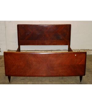 Letto matrimoniale anni “60 Modernariato italiano
