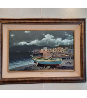 Dipinto ad olio "Marina"