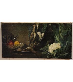 Comelli Dante 1880 - 1958 | Natura morta olio su tela