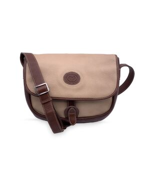 GUCCI Borsa a Tracolla Vintage in Pelle Col. Beige n.a. M