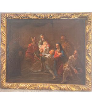 Pittore veneto della seconda metà del XVII secolo  Circoncisione di Gesù