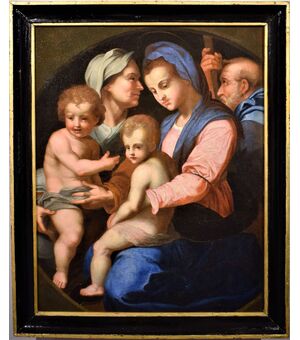 "Sacra Famiglia con S. Elisabetta e S. Giovannino"