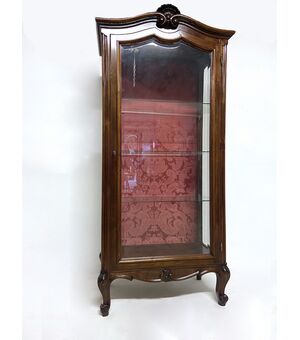Vetrina in noce - Fine '800
