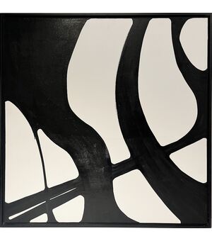 Quadro decorativo bianco e nero - Martin Castro Perez