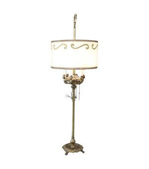 Lampada nello stile antico fiorentino, in ottone, anni '60 PREZZO TRATTABILE