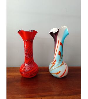 Set di 4 Portafiori di Murano