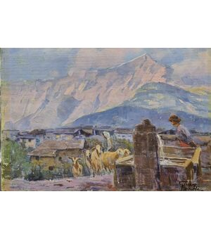 Tre dipinti di Giuseppe Danieli 