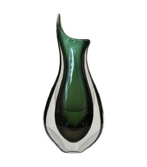 Grande vaso anni '60 in vetro di Murano Flavio Poli per Seguso PREZZO TRATTABILE