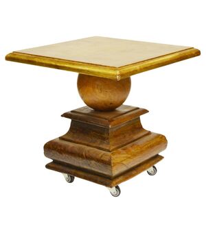 Tavolino con piano dorato - M/364-2.