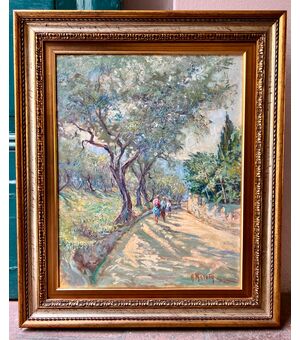 Paesaggio con figure 
