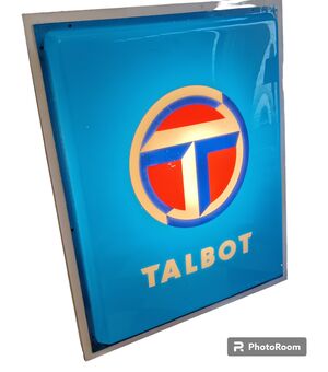 Insegna luminosa Talbot