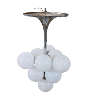 Lampadario anni '60 design Space Age di Max Bill per Temde PREZZO TRATTABILE