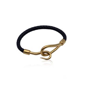 HERMES Bracciale in Metallo Col. Nero Jumbo Hook