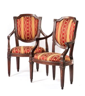 Coppia poltroncine, Genova, fine '700