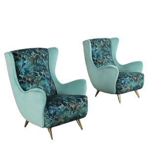 Coppia di Poltrone 'Jungle Collection' Anni 50