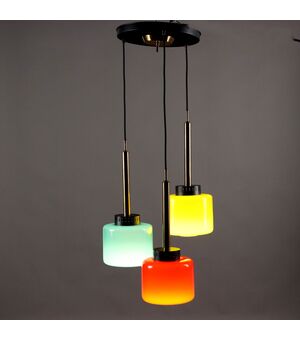Lampada con Vetri Colorati Anni 60