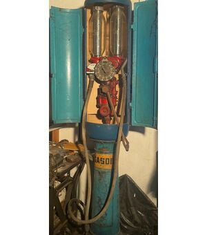Originale pompa carburante Carbon - Francia - 1920-
