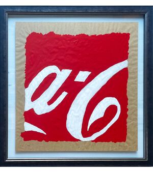 Coca-Cola (a-C) - Mario Schifano (1934-1998)