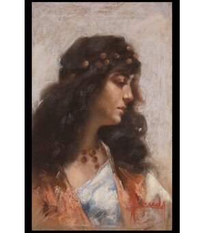 Angelo Landi, giovane figura femminile 