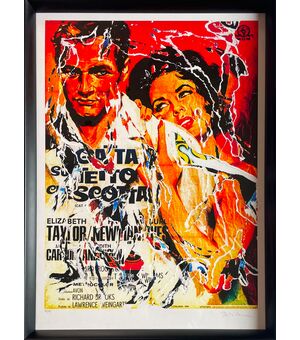 La gatta sul tetto che scotta - Mimmo Rotella (1918-2006)