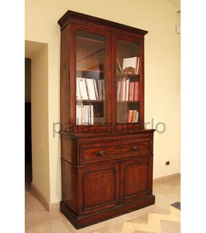 Bookcase with flap