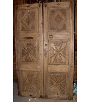 ptci411 doors sculpt entre mes. h 197 cm x 119 cm de largeur