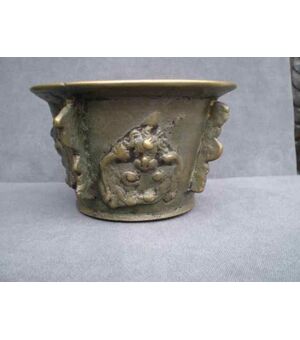 bronze mortar