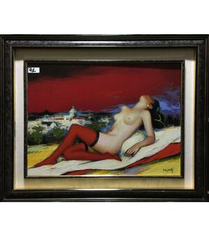 Farinelli - Dipinto ad olio su tela -